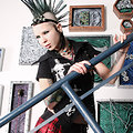 Dangerously Sexy Cute Mohawk Punk Schoolgirl